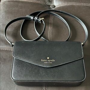 Kate Spade Elegant Black Crossbody Bag